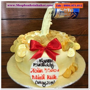 Bánh Sinh Nhật Hũ Vàng - VA98
